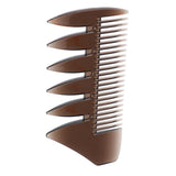 Maxbell Dual Side Men's Oil Hair Pick Comb Salon Dye Hairdressing Styling Wide Tooth - Aladdin Shoppers