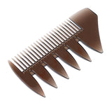 Maxbell Dual Side Men's Oil Hair Pick Comb Salon Dye Hairdressing Styling Wide Tooth - Aladdin Shoppers