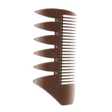 Maxbell Dual Side Men's Oil Hair Pick Comb Salon Dye Hairdressing Styling Wide Tooth - Aladdin Shoppers