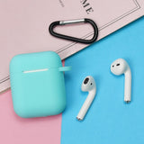Maxbell Dust-plug Silicone Case for AirPods Charging Case w/ Carabiner 2 - Aladdin Shoppers