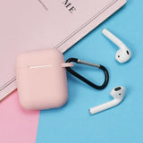 Maxbell Dust-plug Silicone Case for AirPods Charging Case w/ Carabiner 3 - Aladdin Shoppers