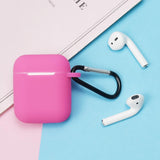 Maxbell Dust-plug Silicone Case for AirPods Charging Case w/ Carabiner 8 - Aladdin Shoppers