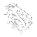 Maxbell DX7 Disc Brake Lock Alarm Safety Waterproof Zinc Alloy For Motorcycles ATV - Aladdin Shoppers