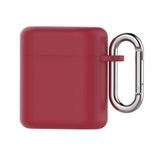 Maxbell Earbuds Case Cover with Earbud Strap Protective Shockproof Skin Red - Aladdin Shoppers