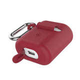 Maxbell Earbuds Case Cover with Earbud Strap Protective Shockproof Skin Red - Aladdin Shoppers