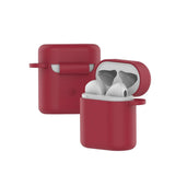 Maxbell Earbuds Case Cover with Earbud Strap Protective Shockproof Skin Red - Aladdin Shoppers