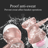 Maxbell Earphone Magnet Stereo Headset Headphone Universal for iPhone Samsung Black - Aladdin Shoppers