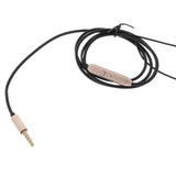 Maxbell Earphone Magnet Stereo Headset Headphone Universal for iPhone Samsung Gold - Aladdin Shoppers