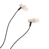 Maxbell Earphone Magnet Stereo Headset Headphone Universal for iPhone Samsung Gold - Aladdin Shoppers