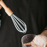Maxbell Egg Beater Whisk Hand Blender Mixer Cake Beech Baking Tool Large Grey - Aladdin Shoppers