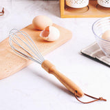 Maxbell Egg Beater Whisk Hand Blender Mixer Cake Beech Baking Tool Large Grey - Aladdin Shoppers