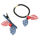 Maxbell Elastic Hair Bands Ropes Tie Rabbit Ear Style Clip Set Headwear Accessories - Aladdin Shoppers
