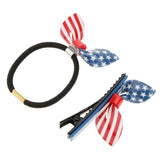 Maxbell Elastic Hair Bands Ropes Tie Rabbit Ear Style Clip Set Headwear Accessories - Aladdin Shoppers