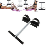Maxbell Elastic Sit Up Pull Rope Abdominal Fitness Exerciser Sport Workout Equipment with Anti-Slip Foot Pedal - Aladdin Shoppers