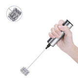 Maxbell Electric Handheld Milk Frother Triple Spring Whisk Head Coffee Maker Tool - Aladdin Shoppers