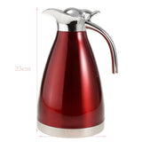 Maxbell Electric Kettle Stainless Steel Double Vacuum Insulated Keep Hot 1.5L red - Aladdin Shoppers