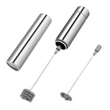 Maxbell Electric Milk Frother Drink Foamer Whisk Mixer Stirrer Coffee Stainless - Aladdin Shoppers