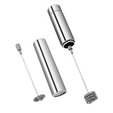 Maxbell Electric Milk Frother Drink Foamer Whisk Mixer Stirrer Coffee Stainless - Aladdin Shoppers