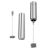 Maxbell Electric Milk Frother Drink Foamer Whisk Mixer Stirrer Coffee Stainless - Aladdin Shoppers