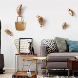 Maxbell Elegant Creative Wall Hooks Bird Hanger For Coat Key Golden Small Upside - Aladdin Shoppers