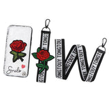 Maxbell Embossed Lace Embroidery Roses Phone Case Cover for iphone xs max White - Aladdin Shoppers