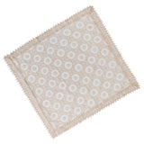 Maxbell Embroidered Lace Tablecloth Retro Table Cloth Party Decor Golden 110x110cm - Aladdin Shoppers