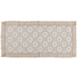 Maxbell Embroidered Lace Tablecloth Retro Table Cloth Party Decor Golden 120x60cm - Aladdin Shoppers