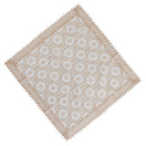 Maxbell Embroidered Lace Tablecloth Retro Table Cloth Party Decor Golden 85x85cm - Aladdin Shoppers