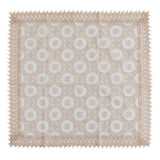 Maxbell Embroidered Lace Tablecloth Retro Table Cloth Party Decor Golden 85x85cm - Aladdin Shoppers