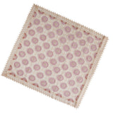 Maxbell Embroidered Lace Tablecloth Retro Table Cloth Party Decor Wine Red 110x110cm - Aladdin Shoppers