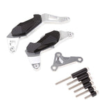 Maxbell Engine Guard Crash Slider Pad Protection for Kawasaki Ninja 400 17-18 Silver - Aladdin Shoppers