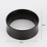 Maxbell Espresso Ground Coffee Intelligent Dosing Ring Aluminium Alloy Black/Silver Black - Aladdin Shoppers