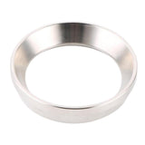 Maxbell Espresso Ground Coffee Intelligent Dosing Ring Aluminium Alloy Black/Silver Silver - Aladdin Shoppers