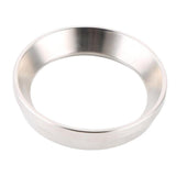 Maxbell Espresso Ground Coffee Intelligent Dosing Ring Aluminium Alloy Black/Silver Silver - Aladdin Shoppers