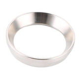 Maxbell Espresso Ground Coffee Intelligent Dosing Ring Aluminium Alloy Black/Silver Silver - Aladdin Shoppers