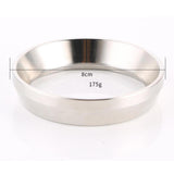 Maxbell Espresso Ground Coffee Intelligent Dosing Ring Aluminium Alloy Black/Silver Silver - Aladdin Shoppers
