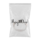 Maxbell Espresso Ground Coffee Intelligent Dosing Ring Aluminium Alloy Black/Silver Silver - Aladdin Shoppers