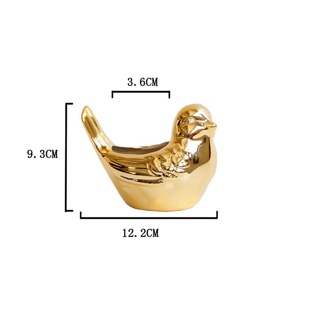 Maxbell European Style Ceramic Bird Ornaments Crafts Table Decoration Flower Pot - Aladdin Shoppers