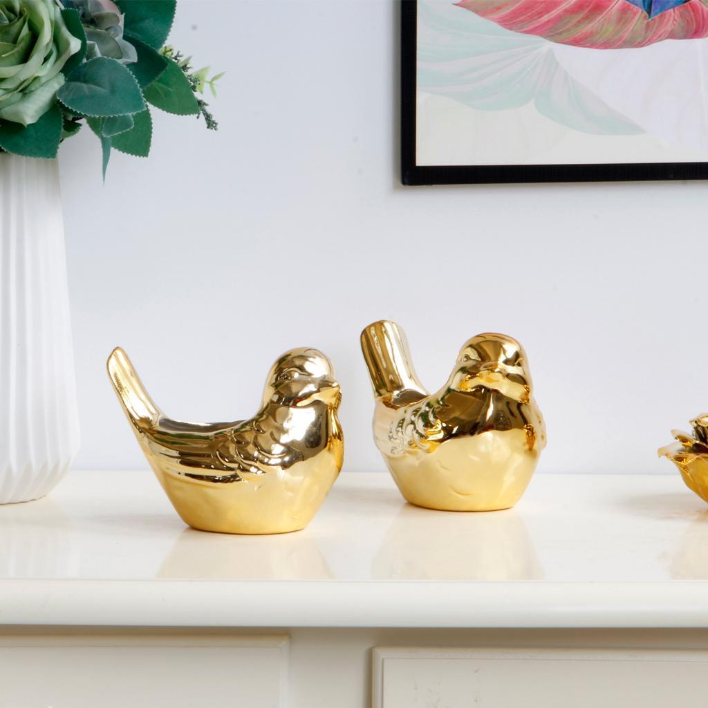 Maxbell European Style Ceramic Bird Ornaments Crafts Table Decoration Flower Pot - Aladdin Shoppers