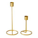 Maxbell European Style Iron Candle Holder for Home Wedding Special Events Decor L - Aladdin Shoppers