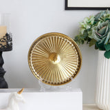 Maxbell European Style Luxury Ceramic Decorative Plates with Plate Rack Home Decor A - Aladdin Shoppers