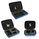 Maxbell EVA Hard Case Shockproof Protective Case Lightweight Compact Padded Box Storage Travel Carry Bag for Gopro Hero Camera and Other Accessories - Blue & Medium Size - Aladdin Shoppers