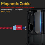 Maxbell Extra Long Braided Charger Cables Charging Universal for Android Phone Red - Aladdin Shoppers