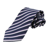 Maxbell Extra Long Silk Necktie Alfred Dunhill Wedding Neckwear Business Tie zs9-05 - Aladdin Shoppers