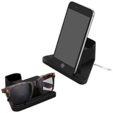 Maxbell Eyeglasses Phone Holder Stand Gadget Storage for Desk Home Office Black - Aladdin Shoppers
