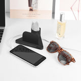 Maxbell Eyeglasses Phone Holder Stand Gadget Storage for Desk Home Office Black - Aladdin Shoppers