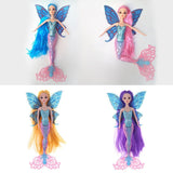 Maxbell Fashion Classic Princess Mermaid Doll Girl Model Doll Toys Play Gift Blue - Aladdin Shoppers