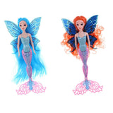 Maxbell Fashion Classic Princess Mermaid Doll Girl Model Doll Toys Play Gift Blue - Aladdin Shoppers