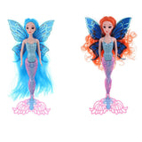 Maxbell Fashion Classic Princess Mermaid Doll Girl Model Doll Toys Play Gift Blue - Aladdin Shoppers