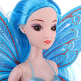 Maxbell Fashion Classic Princess Mermaid Doll Girl Model Doll Toys Play Gift Blue - Aladdin Shoppers